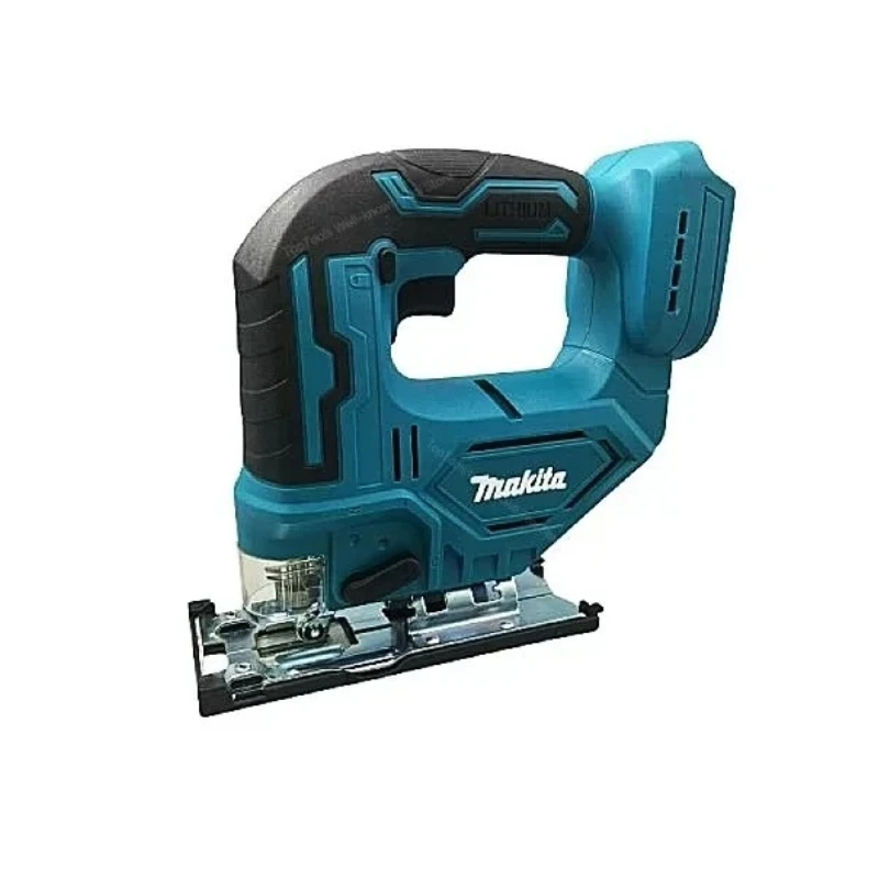 Makita-scie de rompecabezas sin escobillas, 3000RPM, plantilla eléctrica de 340W con hoja de sierra, mango de barril inalámbrico de 18v para batería Makita