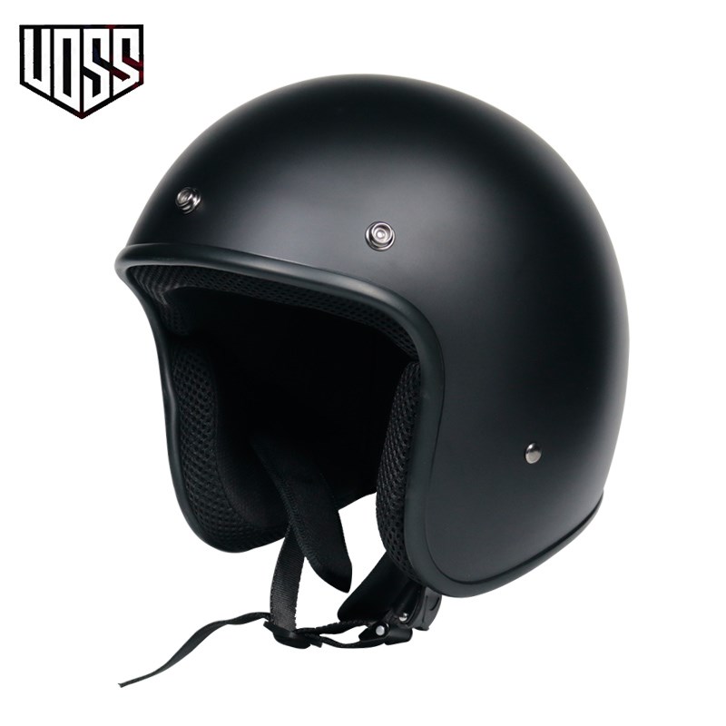Casco de estilo retro para motociclista, protector de cabeza para motocicleta aprobado por el DOT, con cara abierta, envío gratis, 3/4, protectores cafe racer, chopper