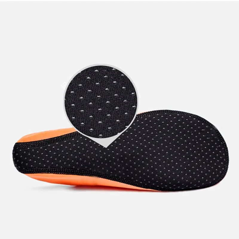 One Pair Quick Dry Water Socks Unisex Multiple Colors Comfy Non Slip Water Shoes Anti Slip Swimming Beach Shoes