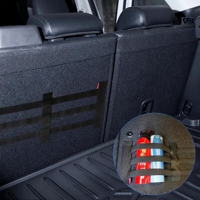 Einstellbare Auto Stamm Elastische Feste Riemen Feuerlöscher Tank Schutt Lagerung Befestigungs Gürtel Bänder Auto Innen Organizer Zubehör