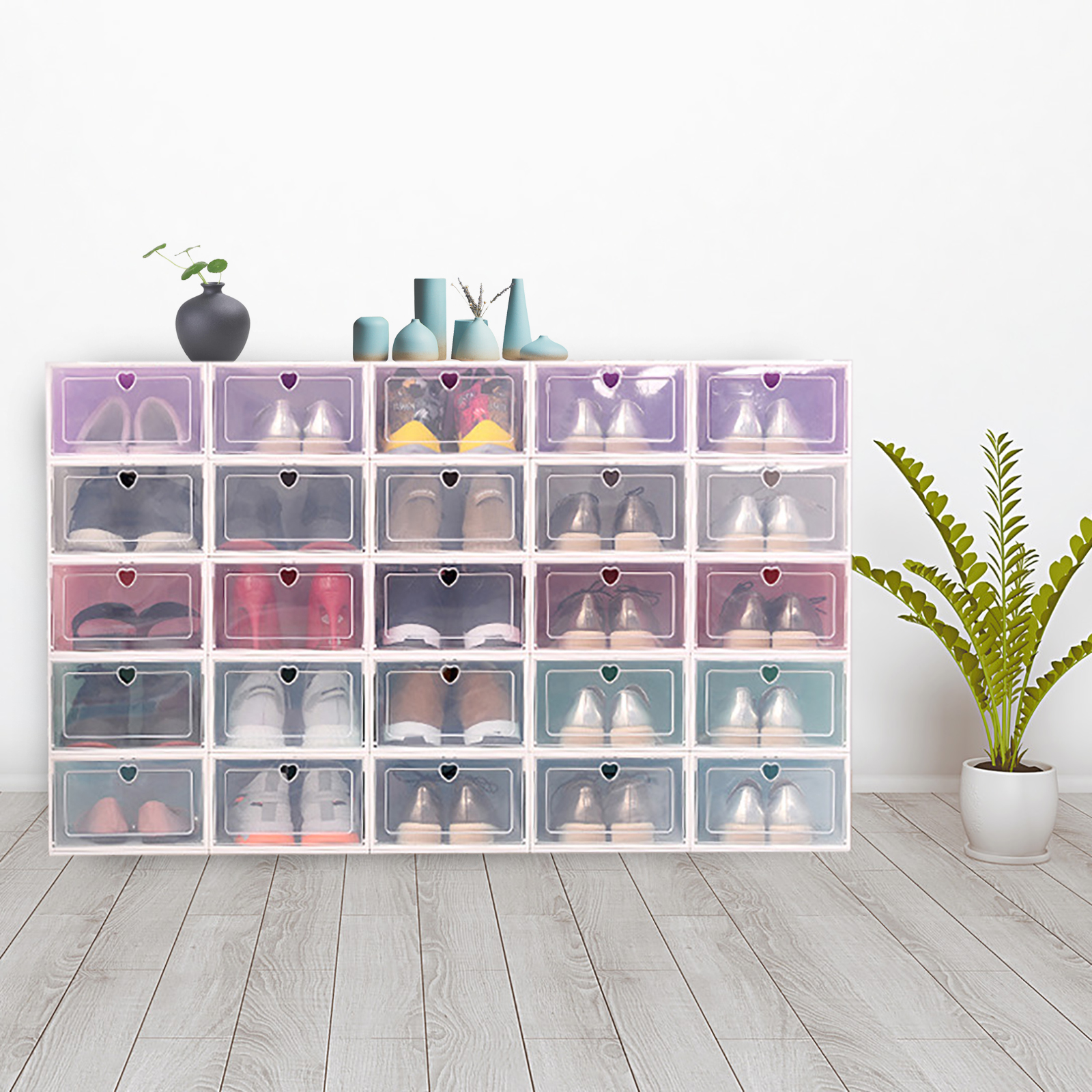 Mehrschichtiges Schuhregal für den Eingangsbereich, platzsparender Organizer-Schrank, einfach zu installieren, für Zuhause, Wohnheim, Wohnzimmer, Möbel, Schuhregal