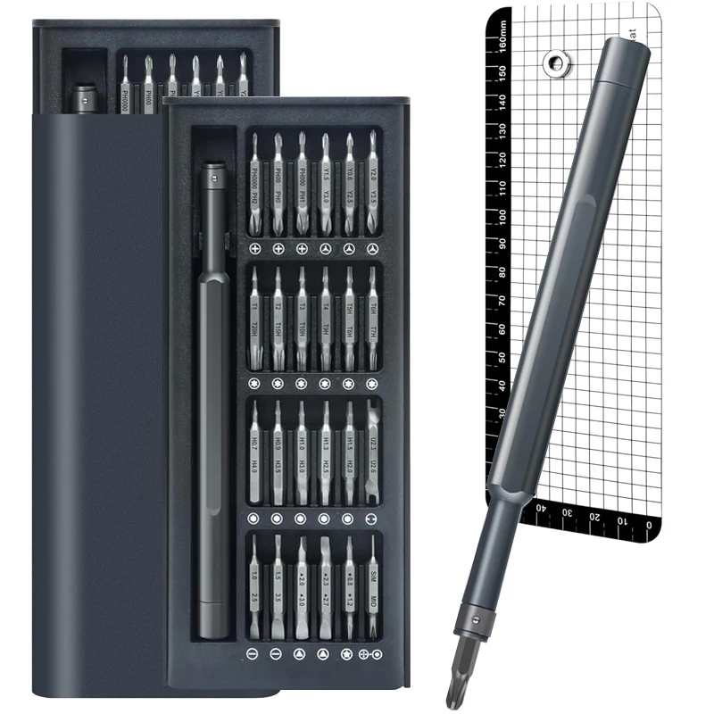 49-in-1-Magnetschraubendreher-Set, Präzisions-Schraubendreher-Set, elektronisches Reparatur-Werkzeug-Set für Laptop, iPhone, Computer, PS5, Xbox, MacBook
