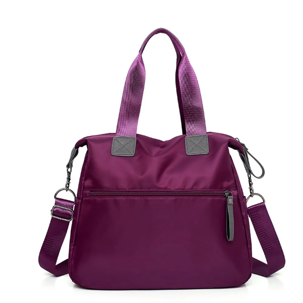 Nueva moda mujer impermeable Oxford bolso de mano Casual Nylon hombro gran capacidad viaje