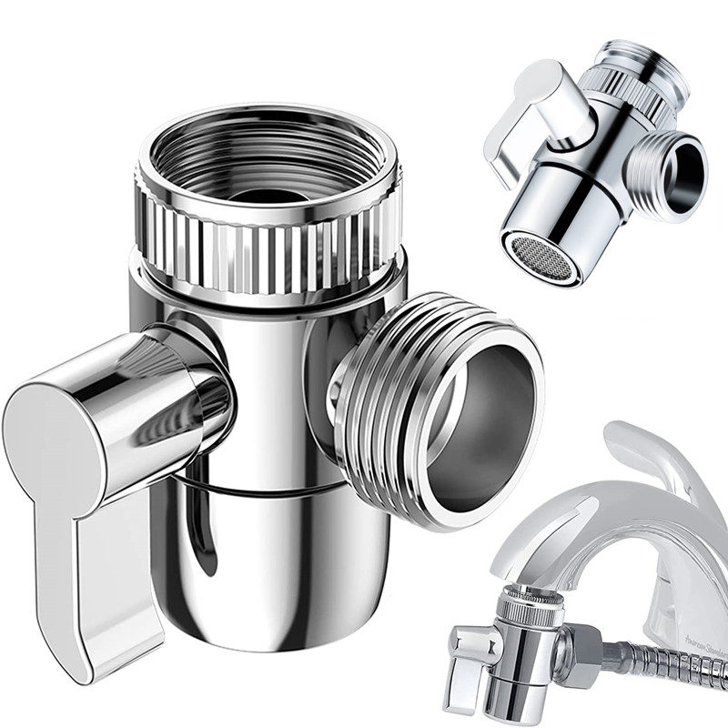 M22/m24 interruptor torneira adaptador pia da cozinha divisor desviador válvula de água conector para banheiro bidé chuveiro banheiro cozinha