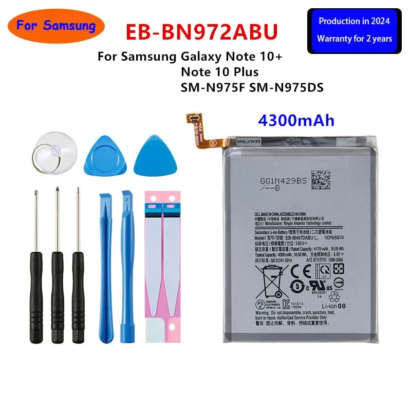 Neue batterie EB-BN770ABY EB-BN972ABU für samsung galaxy note 10 lite puls 8 9 20 ultra 10x5g n975f n950 n960f n980f batterie