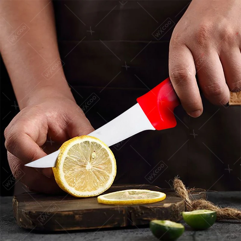 Edelstahl häuten Schnitz messer Küche Ausbein messer Fleisch Metzger Hackmesser Dienst programm Schneiden Fisch Gemüse Obst Messer