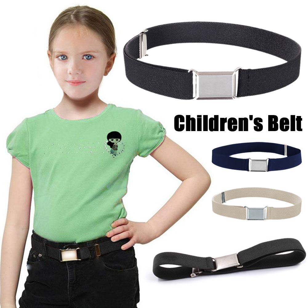 Cinturones para niños pequeños, cinturón elástico ajustable para niños y niñas, longitud 75-35CM/29.52-13.77 pulgadas R2T1