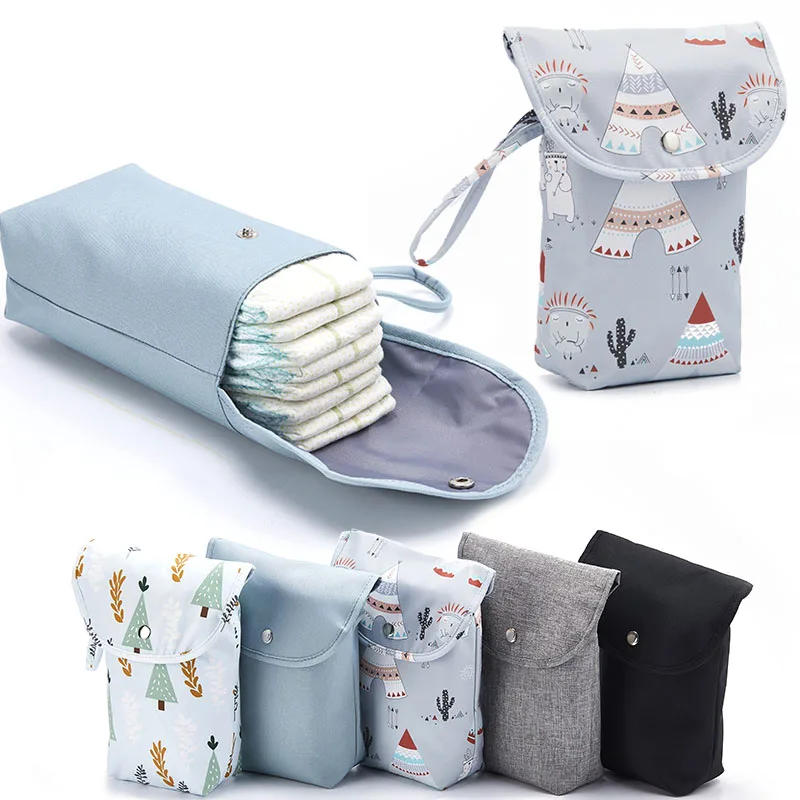 Impermeável molhado saco bebê fralda armazenamento reutilizável bolso viagem praia piscina creche sujo bebê produtos
