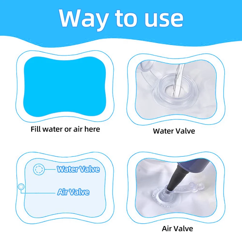 1pc sereia inflável pvc jogando esteira do bebê jogar tapete de água almofada da criança crianças educação precoce atividade brinquedos esteira almofada presente