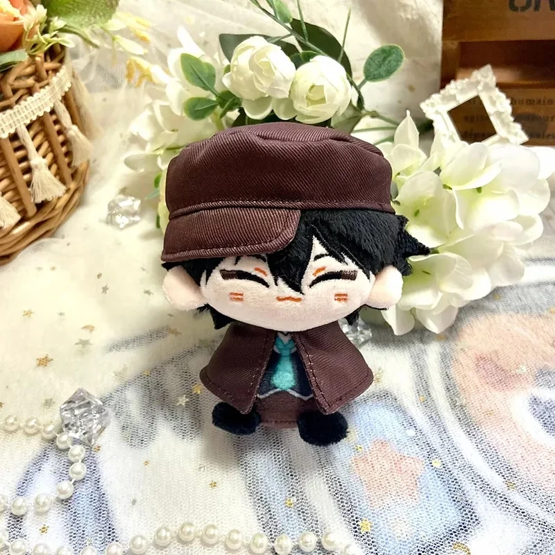 10 ซม.Dazai Osamu Plush Nakahara Chuuya Fyodor Dostoevsky Edogawa Rampo ตุ๊กตามินิจี้พวงกุญแจน่ารักอะนิเมะของเล่นของขวัญ
