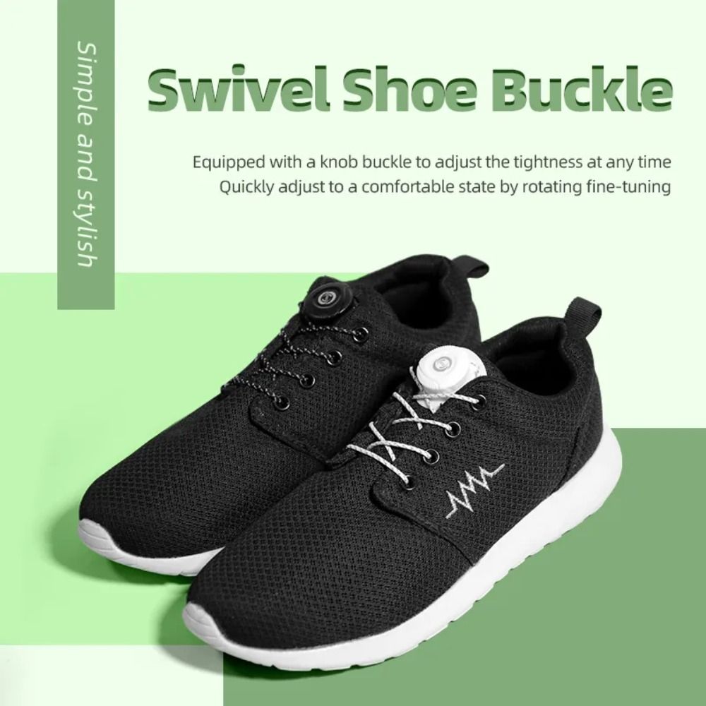 Lacci per scarpe da ginnastica corda con fibbia automatica Lazy Elastic No Tie lacci per scarpe Stretching Lock Laces lacci per scarpe in gomma rapida
