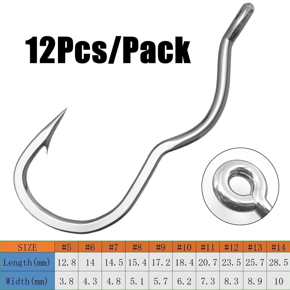 12 unids/pack anzuelo de pesca con tapa automática de acero rico en carbono con púas afiladas para accesorios de pesca de carpa