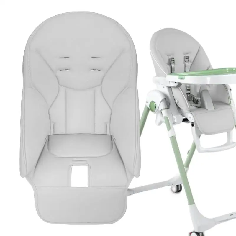 เด็กเก้าอี้สูงเบาะสําหรับ Peg Perego Siesta Zero3 Baoneo Kosmic Jane ฝาครอบที่นั่งหนัง PU พร้อม Padding สบายสําหรับเด็ก