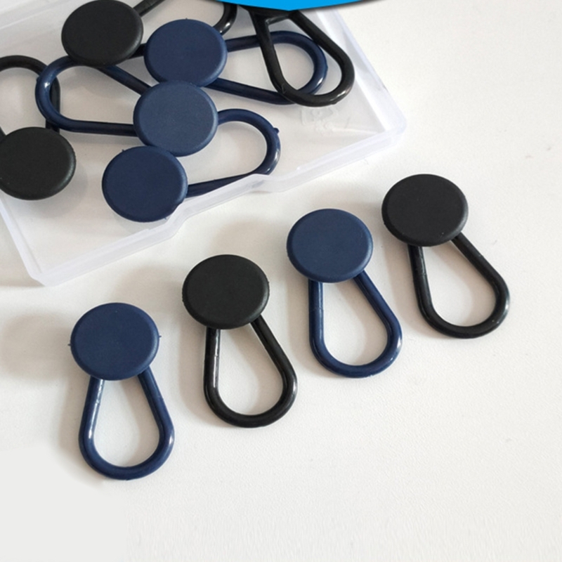 Extensor de pantalones botones extensores de cintura flexibles para pantalones vaqueros 15mm 18mm 87HA