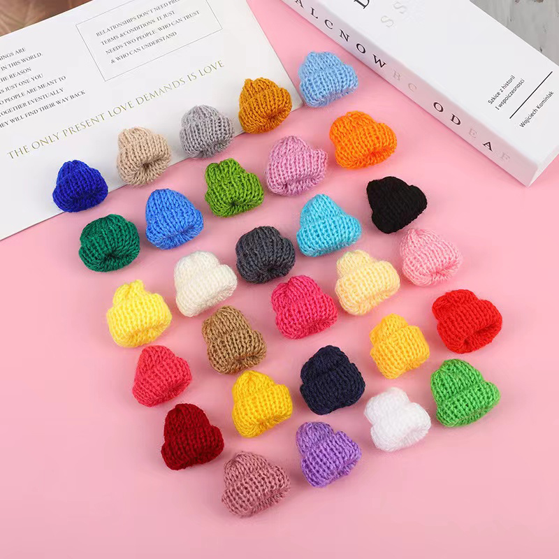 Rubber Duck Accessories Mini Dolls Accessories Bulk Mini Hat Pluse Hat Duck caps Min  Headgear Min Suit Hat Mini  Knit Hat