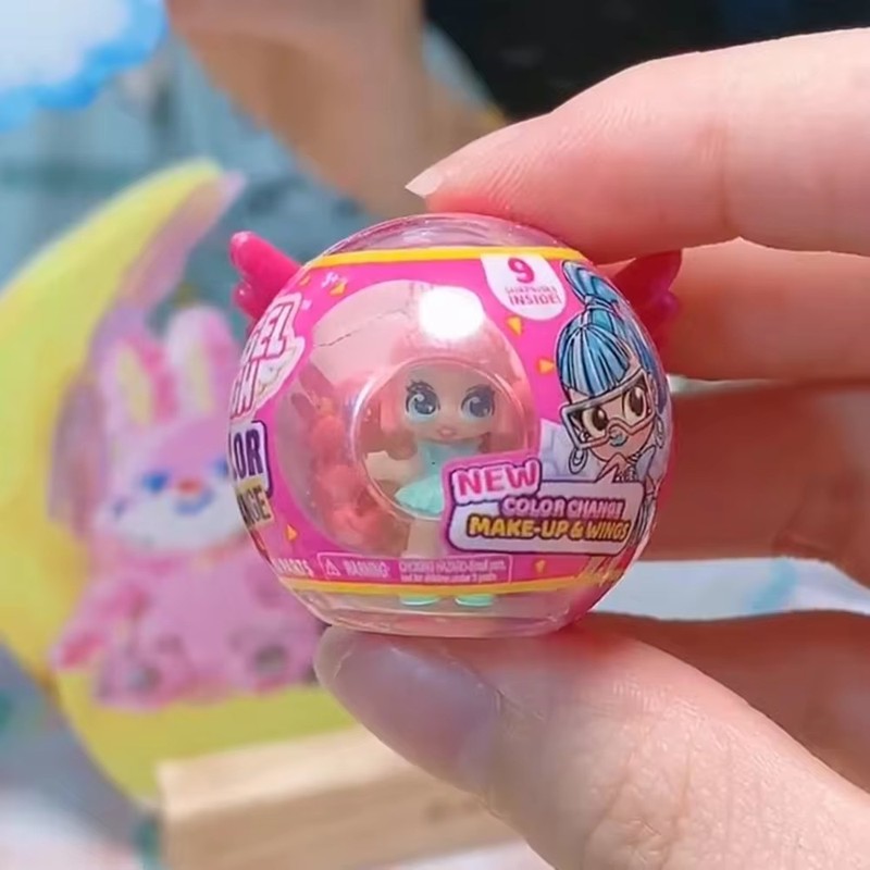 Nieuwe 5 Verrassing Mini Merken Zuru Mini Merken Speelgoed Speelgoed Miniatuur Speelgoed Mystery Blind Box Serie 3 Kittyball Origineel Miniatuur Speelgoed