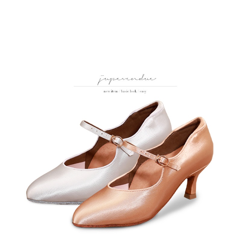 Frauen Modern Dance Schuhe Standard Turnschuhe Tanz Satin Weiche Sohlen Trainingsschuhe Ballroom Dance Walzer Tango Damen