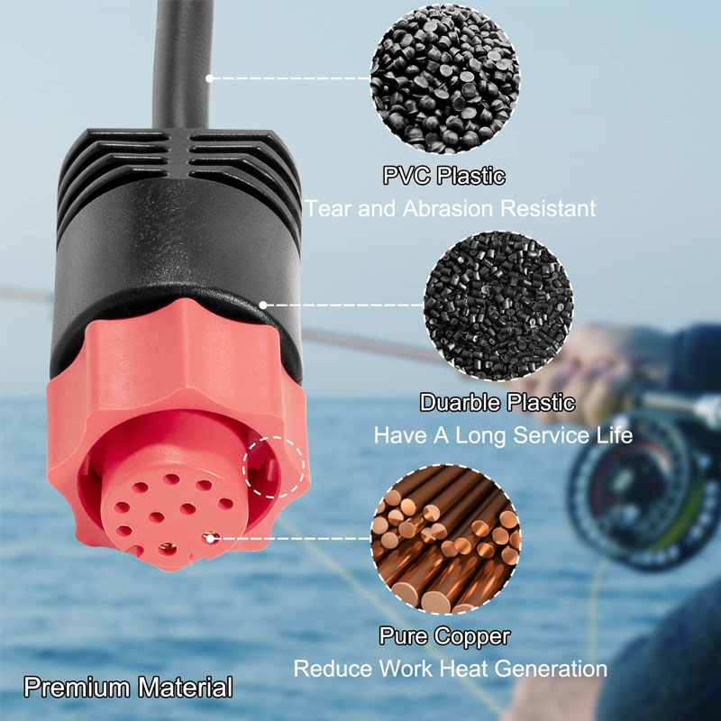 Hds/Elite/Hook電源ケーブルの交換用000-14041-001,3フィート、2線式電源はlowgance hds、Elite fs/ti2、フック、マークにのみ適合