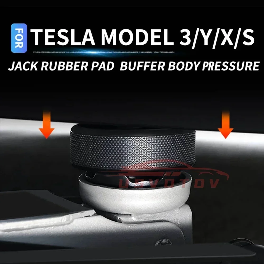 Adapter punktu podnośnika gumowego podnośnika Tesla do modelu Tesla Model 3 Model Y Model S Model X Model 3 Highland Rubber Jack