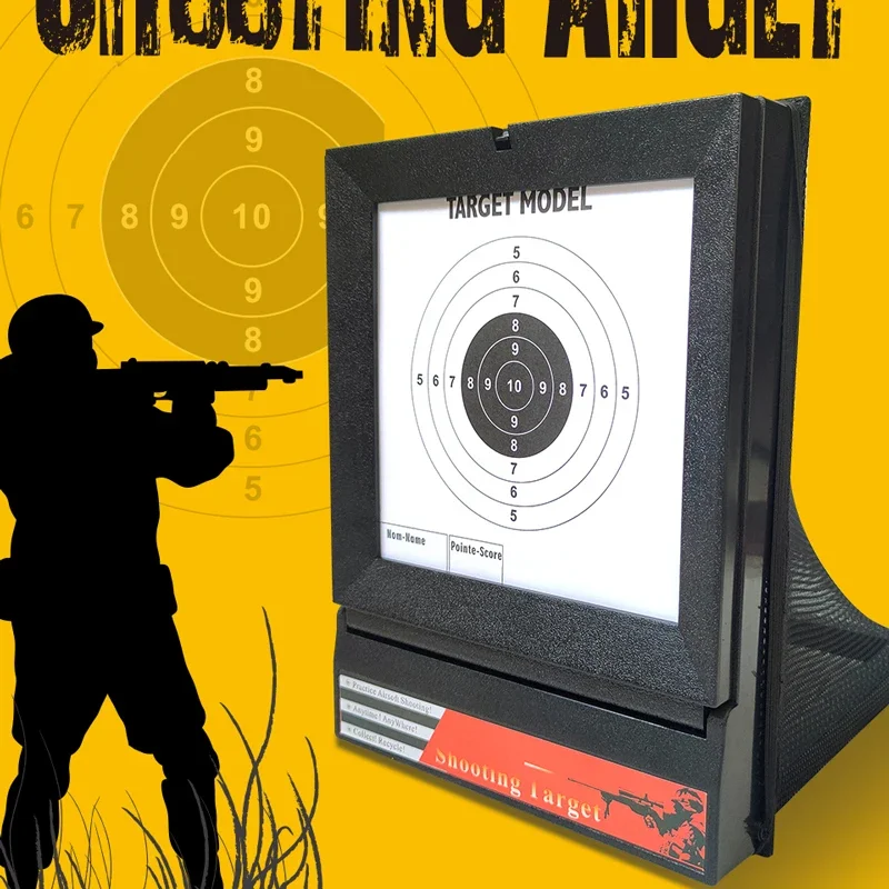 Target Box Shooting Net Cloth Metal Adult Target Practice Paper Targets Slingshot Collection Slingshot Box CSGO Recycling Target