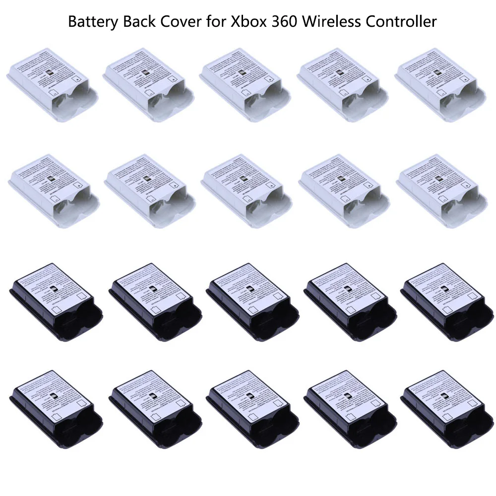 Controlador de juego, funda trasera de batería para Xbox 360, mando inalámbrico, soporte de batería AA, funda trasera, accesorios de repuesto