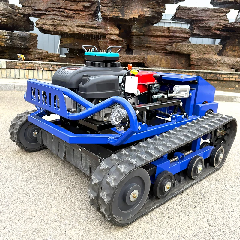Maßgeschneiderter hochwertiger ferngesteuerter Rasenmäher 452/608CC Hochleistungs-Mäherroboter All-Terrain-Direktverkauf ab Werk