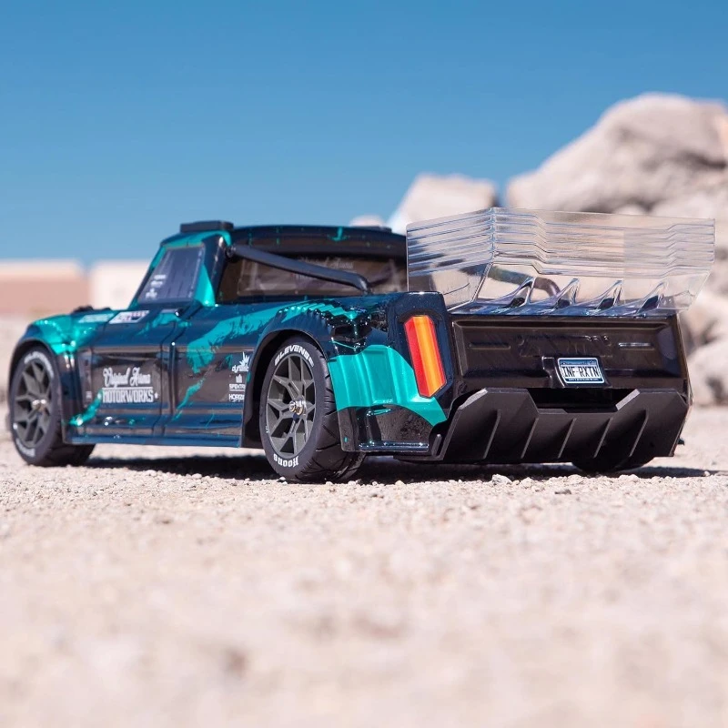 RC Truck 1/8 Infraction 4X4 3S BLX 4WD All-Road Street Bash Resto-Mod Truck RTR (without battery and charger), Teal, ARA4315V3T2