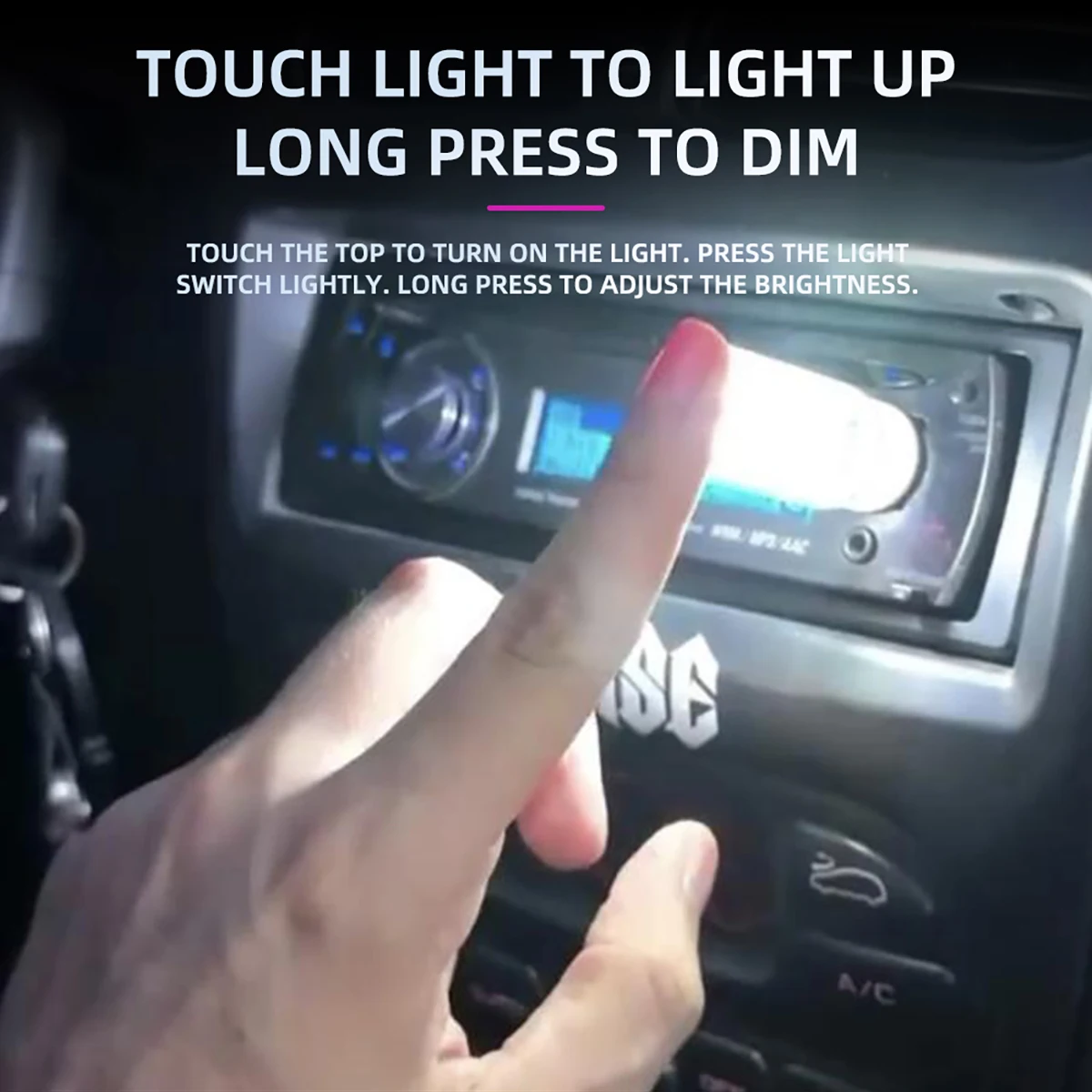Retro USB Filament Touch Control Dimming หลอดไฟ LED 5V Auto ภายในบรรยากาศ Light Night Light Auto สีสันโคมไฟตกแต่ง