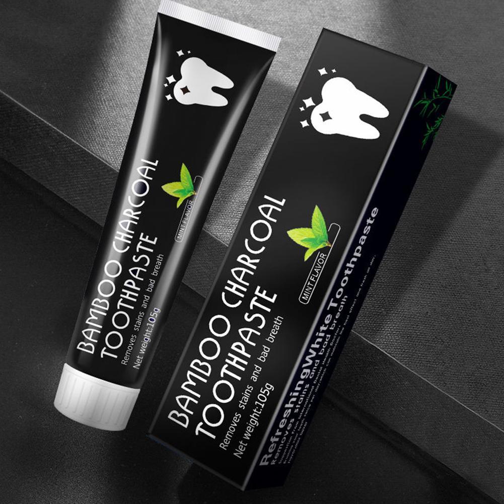 Bamboo Charcoal Toothpaste Whitening Teeth Activated Carbon Removing Yellow Teeth Cleaning Tooth Stain Fresh Oral Tooth Care