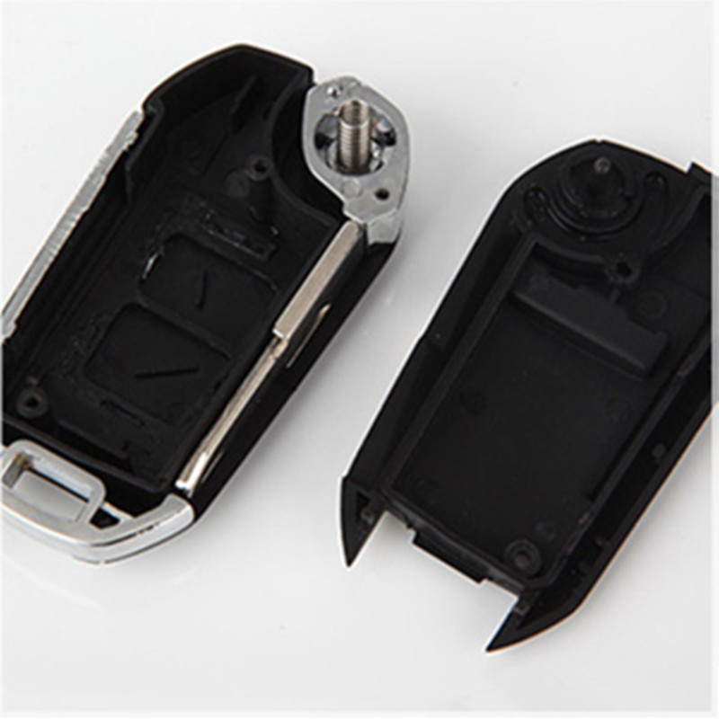 XIEAILI OEM 2 Nút Sửa Đổi Lật Gấp Từ Xa Chìa Khóa Dùng Cho Xe Đạp Peugeot 206/207 Key Fob Ốp Lưng S135