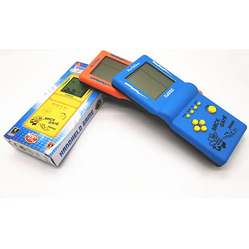 Máquina de jogo portátil jogo de tijolo crianças console de jogo jogadores de jogo portátil jogo eletrônico crianças prazer jogador clássico