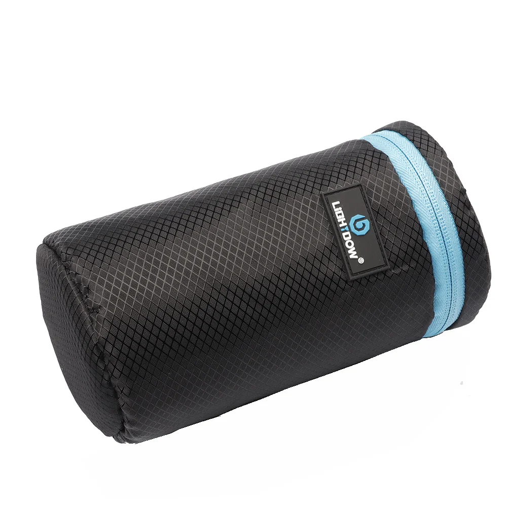 Lightdow 4 Cái/lốc Chất Lượng Cao DSLR Mềm Mại Bảo Vệ Ống Kính Máy Ảnh Túi Túi Mang Theo Túi S M L XL 4 kích Thước Trong 1 Bộ 1 Bộ