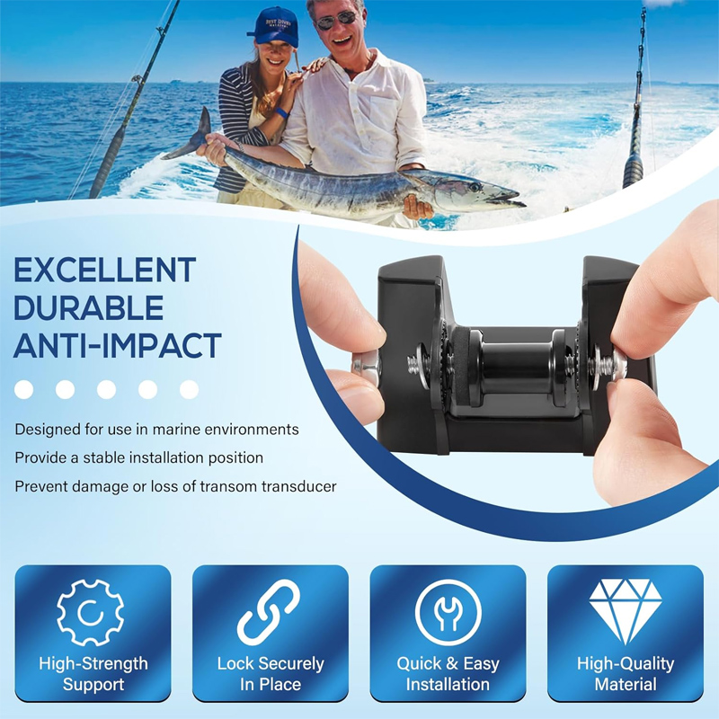 デュアル周波数トランスデューサー取り付けキット,トランスフォームブラケット,Garmin xdcr K00-0000118-01, 200 khz,50 khz,f/010-10272-0の代替品