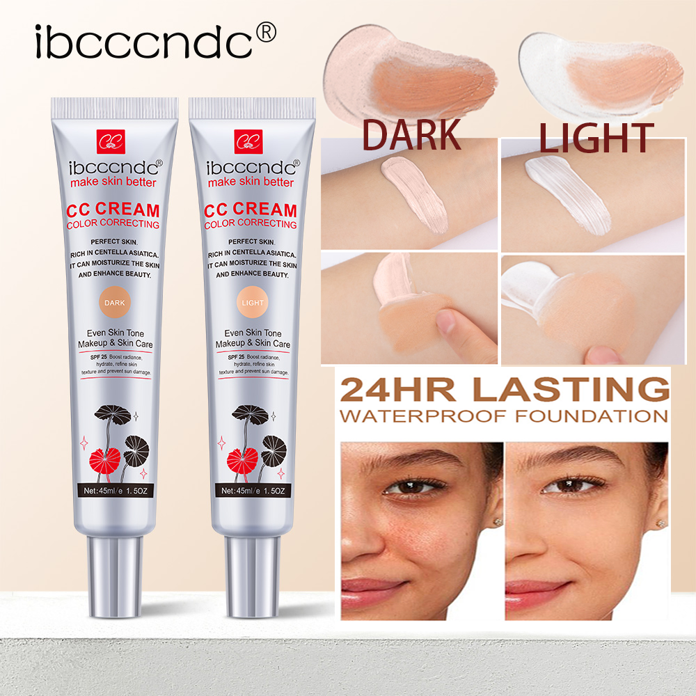 Crema CC idratante correttiva Trucco anti-sudore impermeabile prima del correttore Trucco duraturo per le donne Proteggi la pelle Erborian Make
