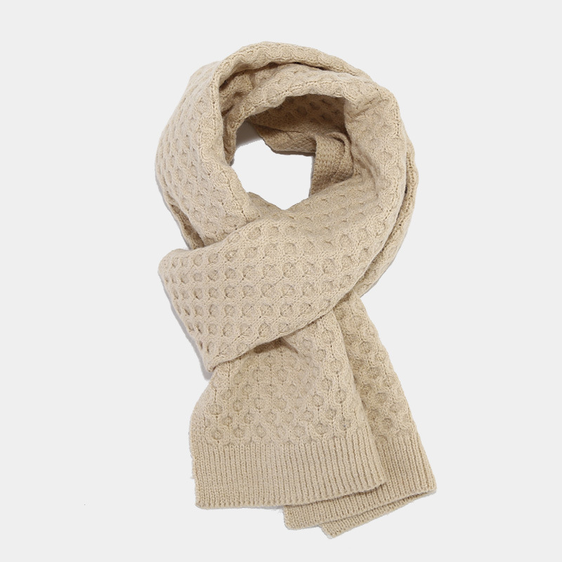 Heißer Herbst Winter neue einfarbige dicke Wolle Hut Schal Handschuhe dreiteilige Mode einkaufen warmen Anzug Gorros Invierno Mujer