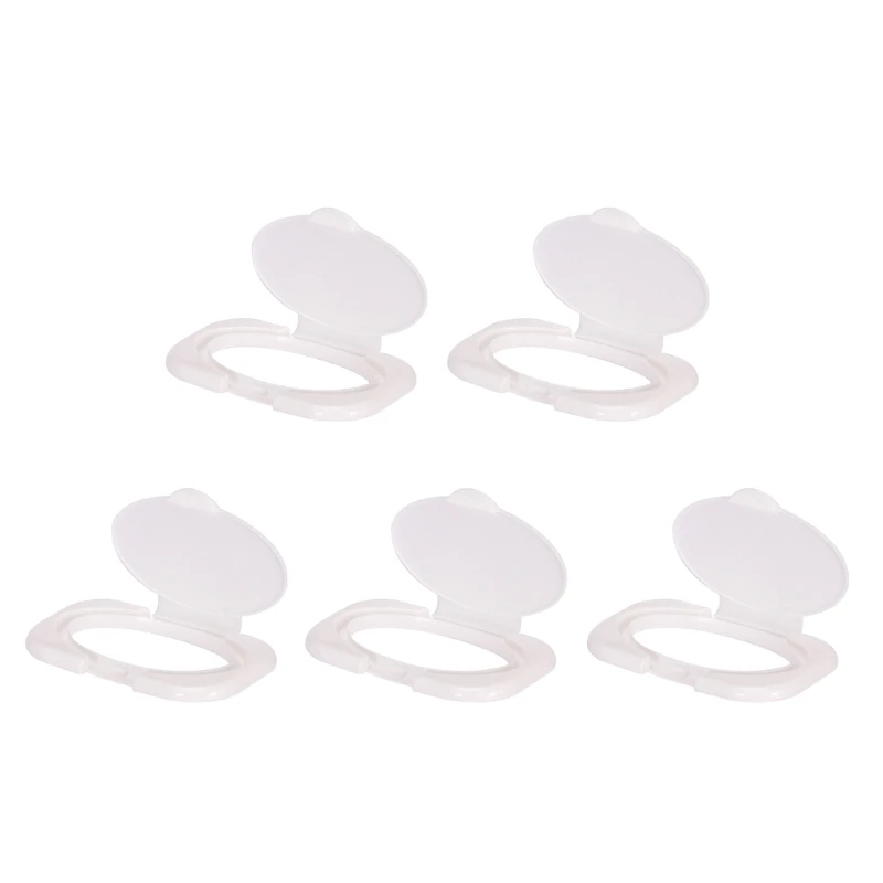 Hộp đựng giấy 5xTissue Bảo vệ chống bụi bẩn Nắp hộp đựng khăn giấy ướt cho bé