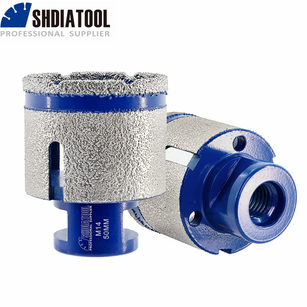 SHDIATOOL Diamond Drilling Finger Milling Bits Dia 20/25/35/50/68mm Shaping Grinding Ceramic Tile Granite Enlarge Bevel Hole Saw