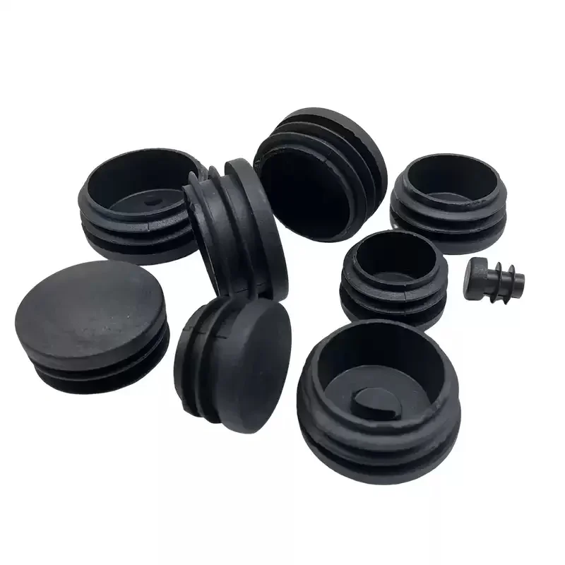 12 ~ 100 มม.รอบพลาสติก PE Blanking End CAP ท่อแทรกปลั๊ก Bung ใส่สําหรับเก้าอี้ขาท่อตกแต่งฝุ่น