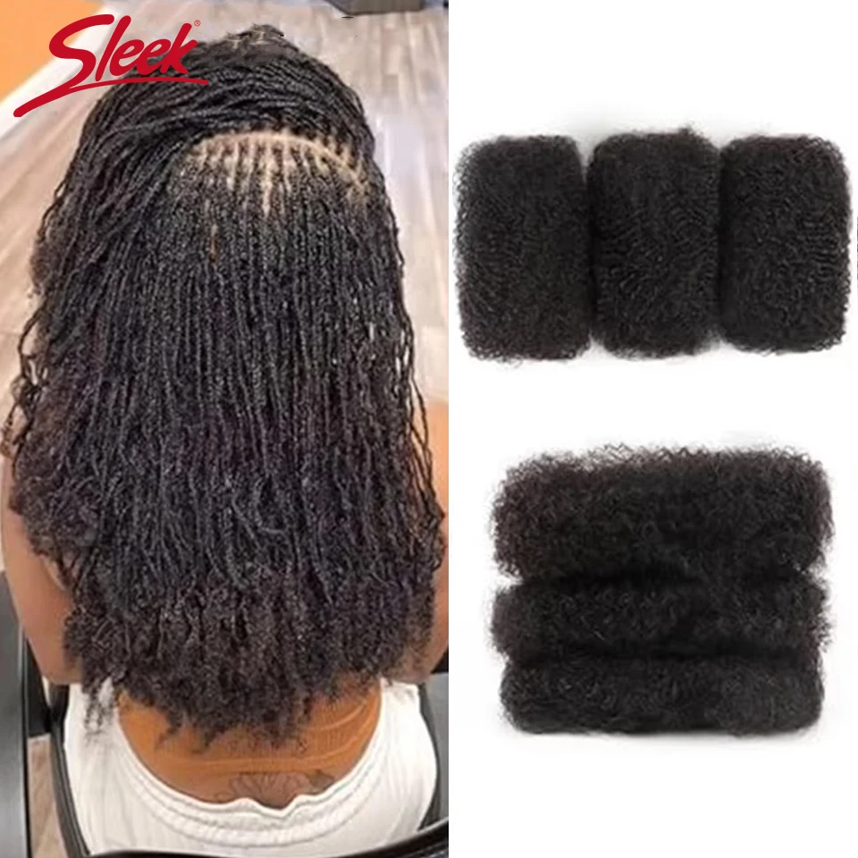 Kiểu Dáng Đẹp Remy Số Lượng Lớn Tóc Không Kèm Peru Phi Kinky Xoăn Sóng Tóc Số Lượng Lớn Cho 1Pc Bện Màu Tự Nhiên bím Tóc Tóc