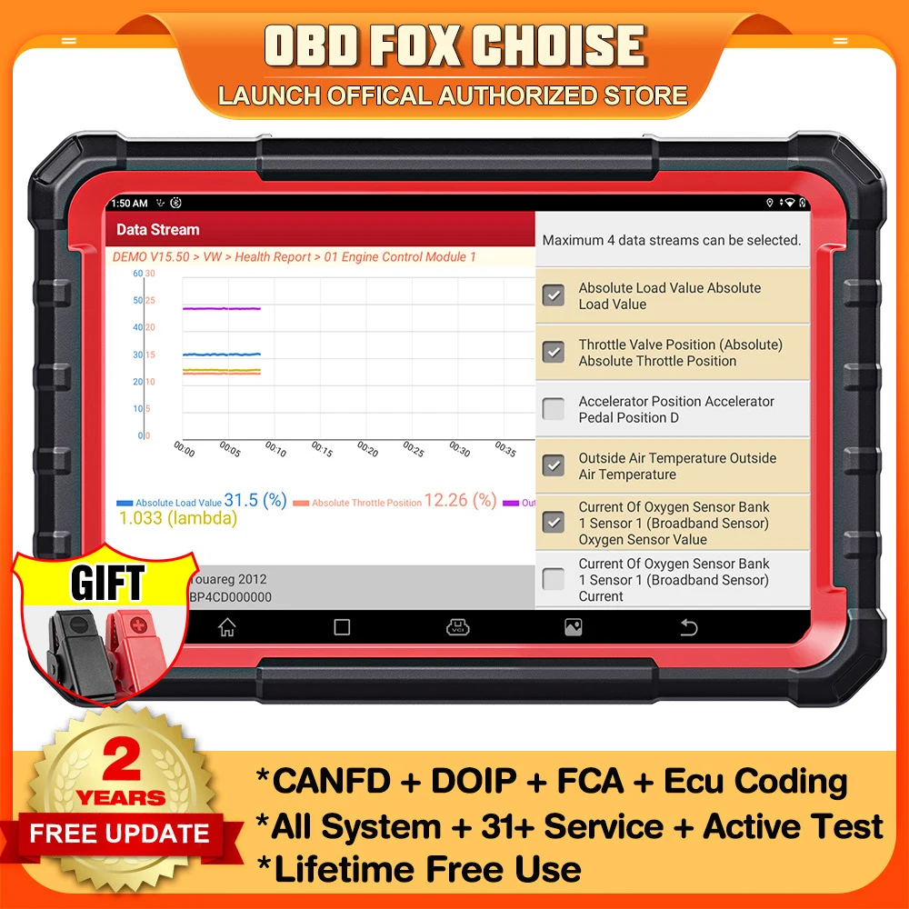 LAUNCH X431 PRO Elite outil de diagnostic OBD2 31 + réinitialiser DOIP CAN FD ECU codage FCA Autoauth système complet Scanner 2 ans mise à jour gratuite