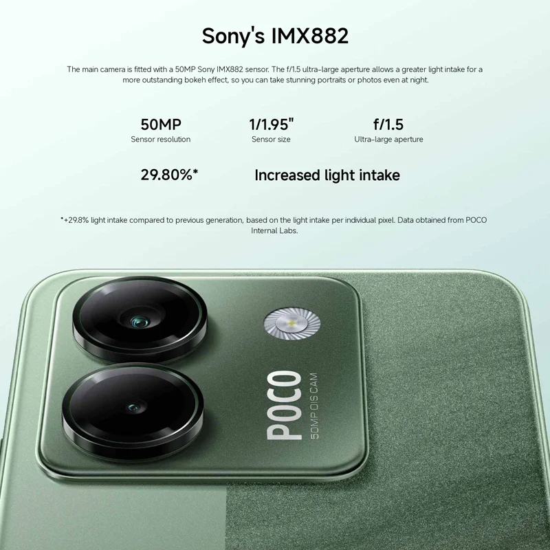POCO M7 Pro 5G smartphone versión Global, 8/12GB, 256GB, Dimensity 7025-Ultra 120Hz, FHD +, cuidado ocular, Pantalla AMOLED, cámara de 50MP, NFC