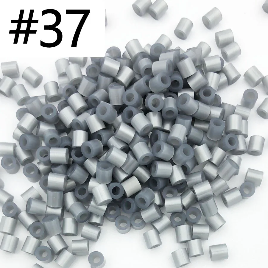 1000 Cái/gói 5Mm Balo Hạt Xếp Hình Đồ Chơi Giáo Dục Juguetes 3D Xếp Hình Ghép Hình 48 Màu Nhựa Xếp Hình Perlen Hạt Cầu Chì Hạt dành Cho Trẻ Em