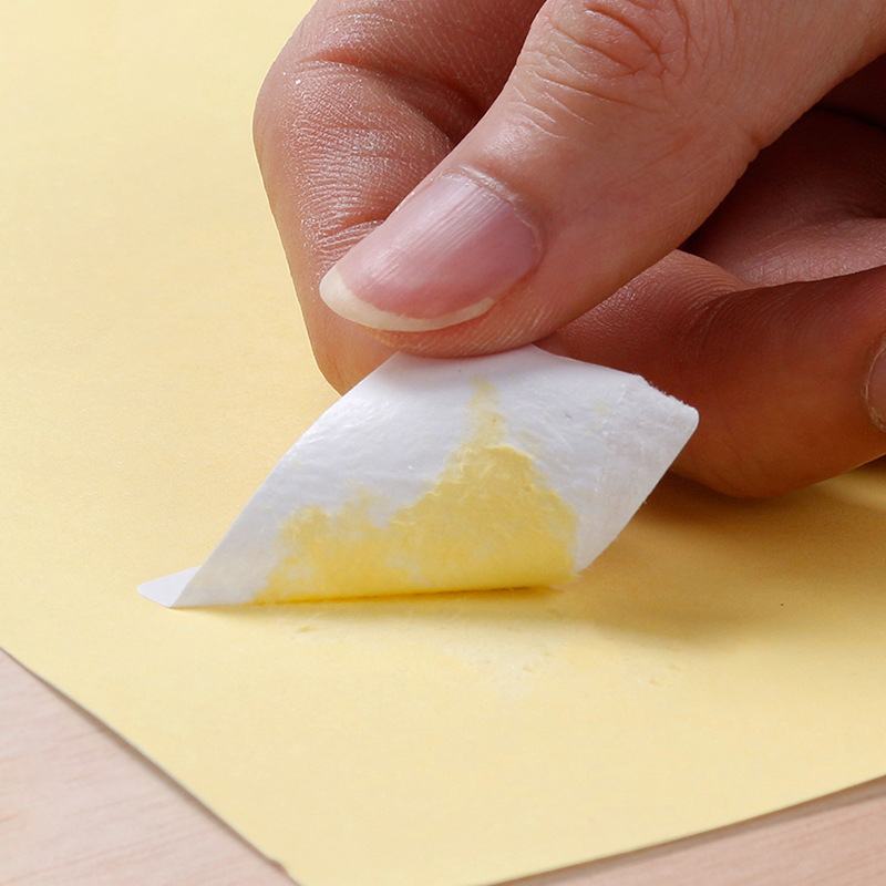 White Blank Paper Label Self Adhesive Sticker Labels Tags Writable Price Label Stickers Stationery supplies 15 Sheets