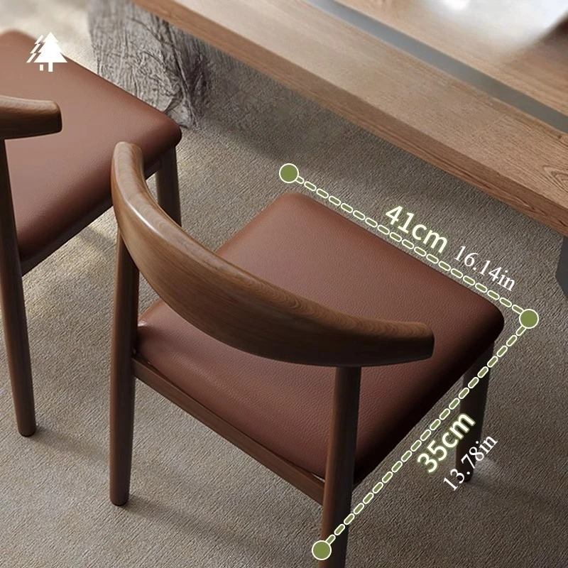 Nordic Dining Table Metal frame Dining Chair Modern Simple Home Internet Celebrity Chair Simple Desk Stool Backrest Horn Chair