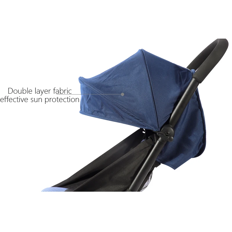 Baby Stroller Acessórios, 6 + Capuz e Colchão para YOYO2 e YOYO, Canopy Cover, Almofada, Thicken Fabric Replacement, Sunshade, 1:1 Material