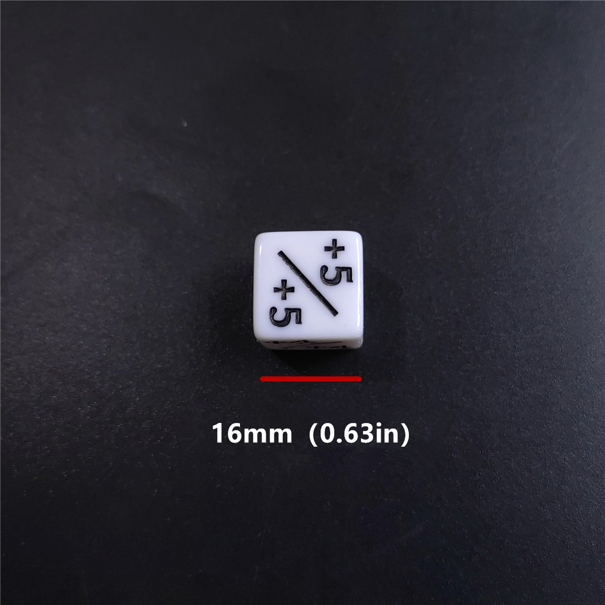 10 teile/satz 1,6 cm Würfel +1/+1&-1/-1 Betrieb Schwarz Und Weiß Unterricht Addition Und Subtraktion Farbe Sohn Mathematische Würfel