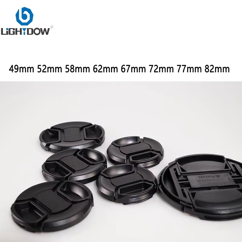 Lightdow-カメラレンズキャップ,ニコン,キヤノン,ソニー,オリンパス,富士,49mm, 52, 55, 58, 62, 67, 72, 77, 82mm samsung、他のカメラレンズ