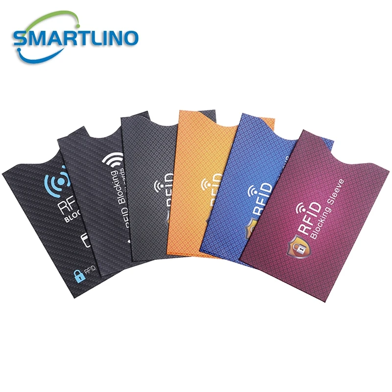 Protector antirrobo RFID para tarjeta de crédito, funda protectora para tarjeta bancaria, funda de piel, 1/5/10 unidades