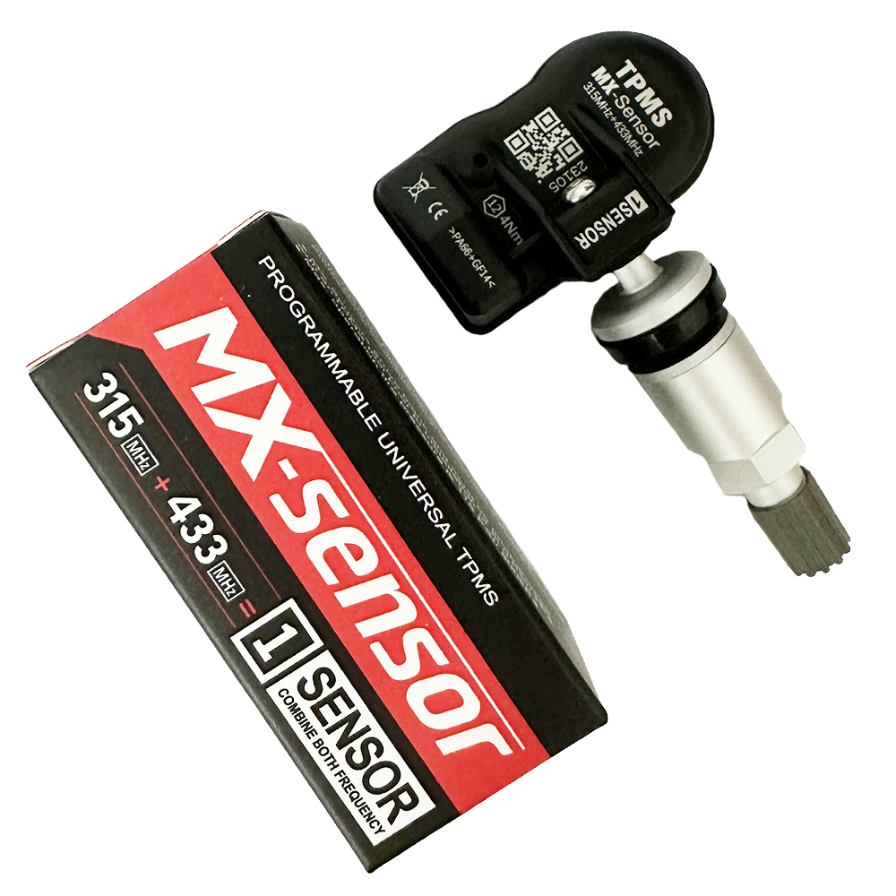 2 In 1 433MHz+315MHz プログラマブル TPMS センサーは、TS501 TS508 TS601 TS608 ITS600E MK808TS MK808S-TS MP808TS によるプログラミングをサポートします
