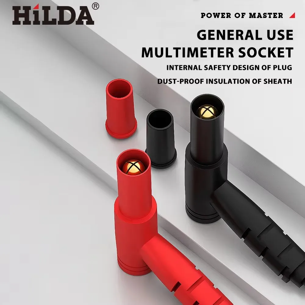 HILDA マルチメータテストリード 20A プローブマルチメータテスターワイヤーチップペンユニバーサルケーブルマルチメータプローブ測定